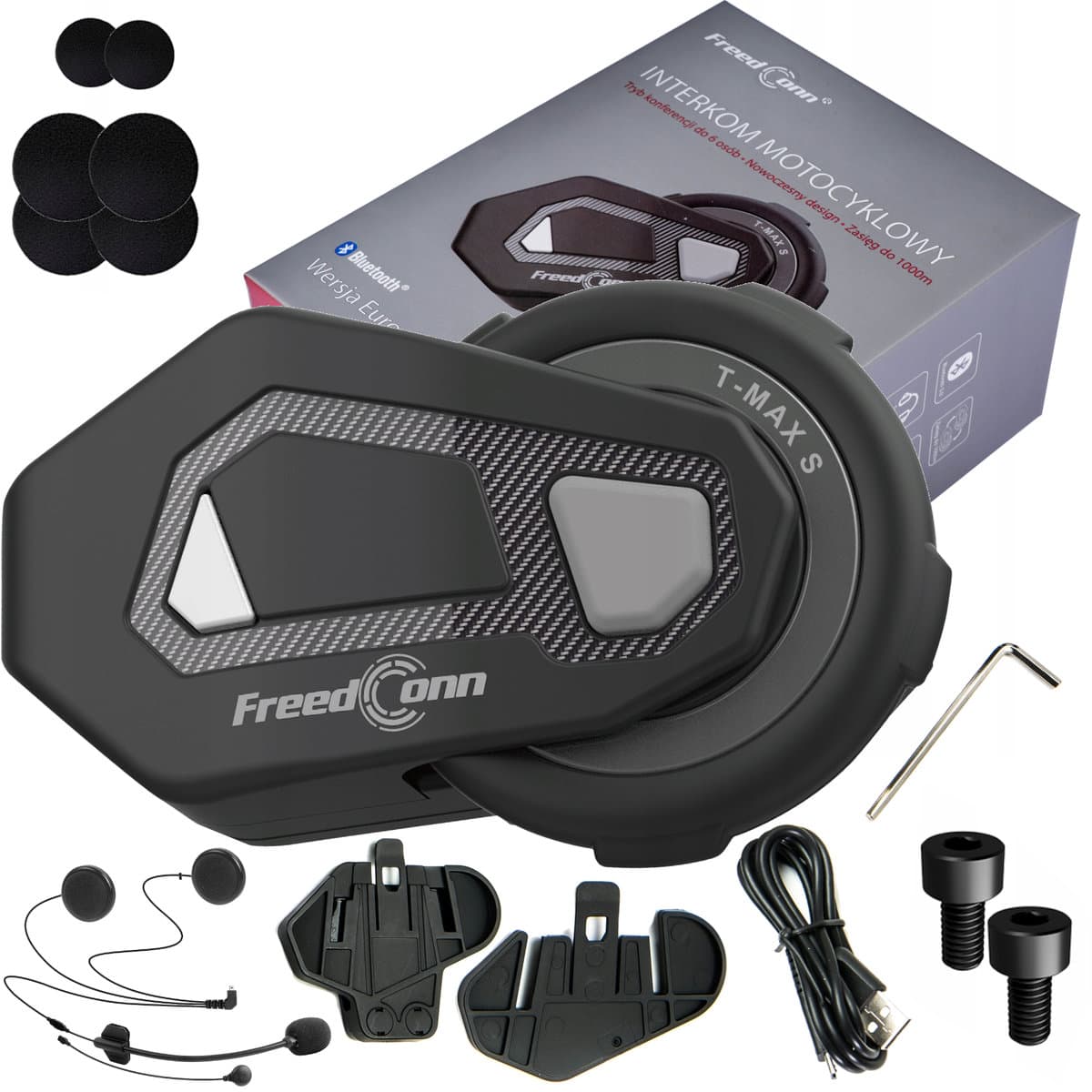 Intercom Motocyklowy Freedconn T-Max S V4 Pro Pl