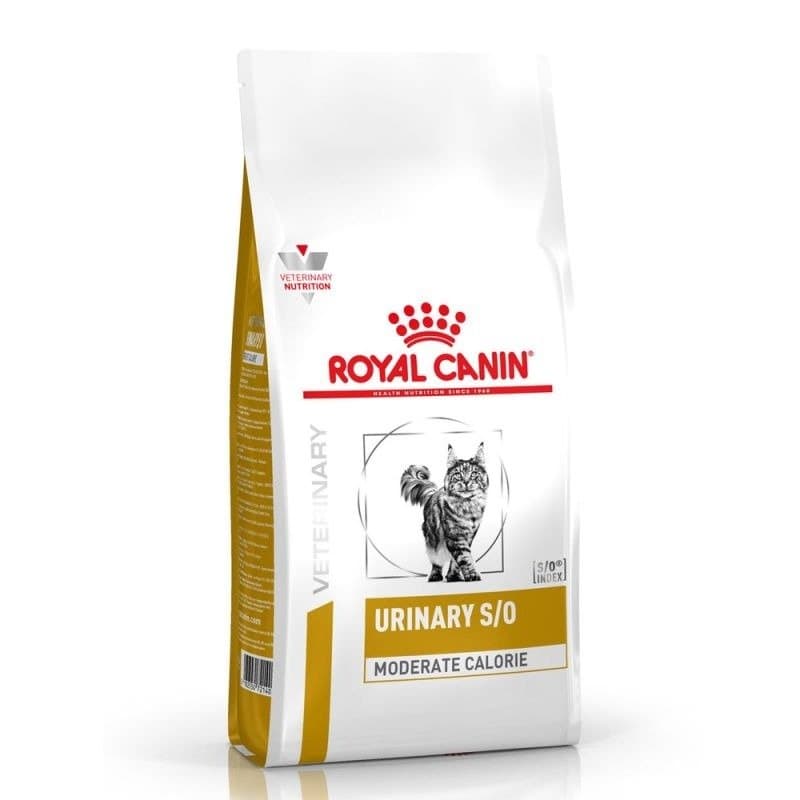Karma sucha dla kota ROYAL CANIN Veterinary Diet Feline Urinary S/O Moderate Calorie, 7 kg