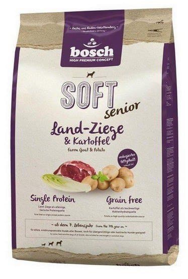 Karma sucha dla psa BOSCH Soft Senior, kozina i ziemniak, 12,5 kg