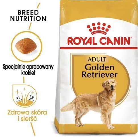 Karma sucha dla psów dorosłych ROYAL CANIN Golden Retriever Adult, 12 kg