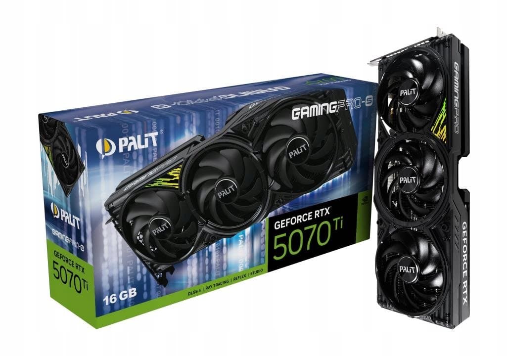 Karta graficzna Palit VGA PCIe16 RTX 5070 Ti 16GB NE7507T019T2-GB2031U