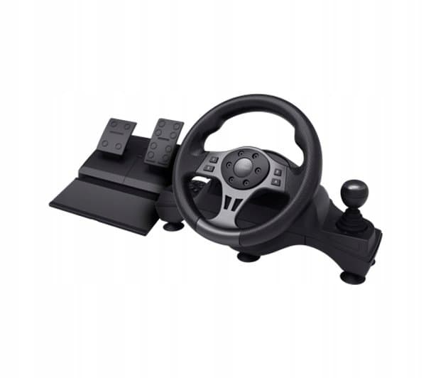 Kierownica Trust GXT 289 Movi Racing z pedałami do PC PS4 Xbox Series X/