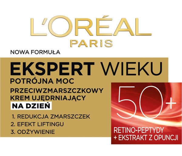 Krem Ujędrniający Do Twarzy Loreal Ekspert Wieku 50+ Przeciwzmarszczkowy