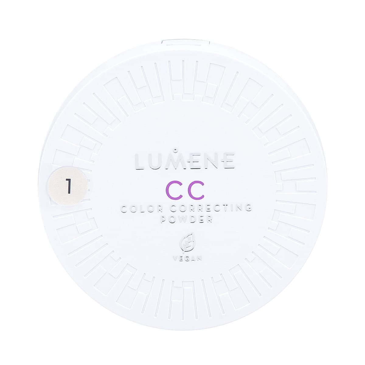 Lumene, Color Correcting Prasowany Puder Korygujący, 01, 10 g