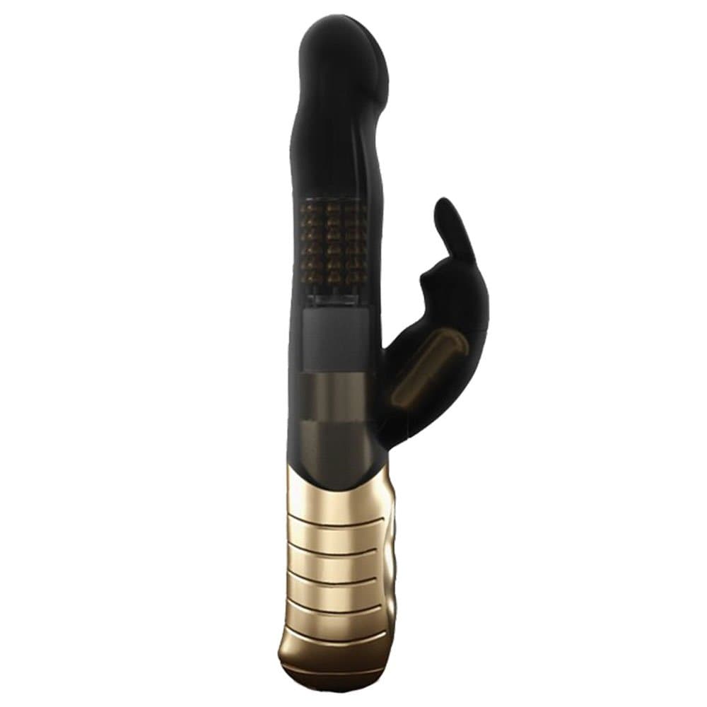 Marc Dorcel, Baby Rabbit 2.0, Wibrator typu króliczek z podwójną stymulacją, Czarny