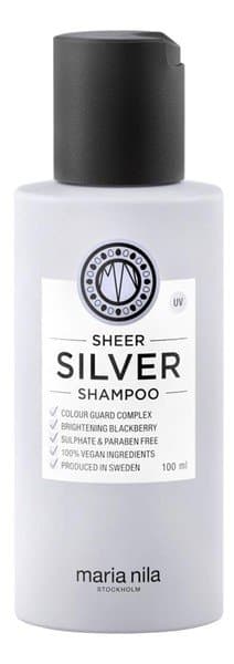 Maria Nila, Sheer silver shampoo szampon do włosów blond i rozjaśnianych, 100 ml