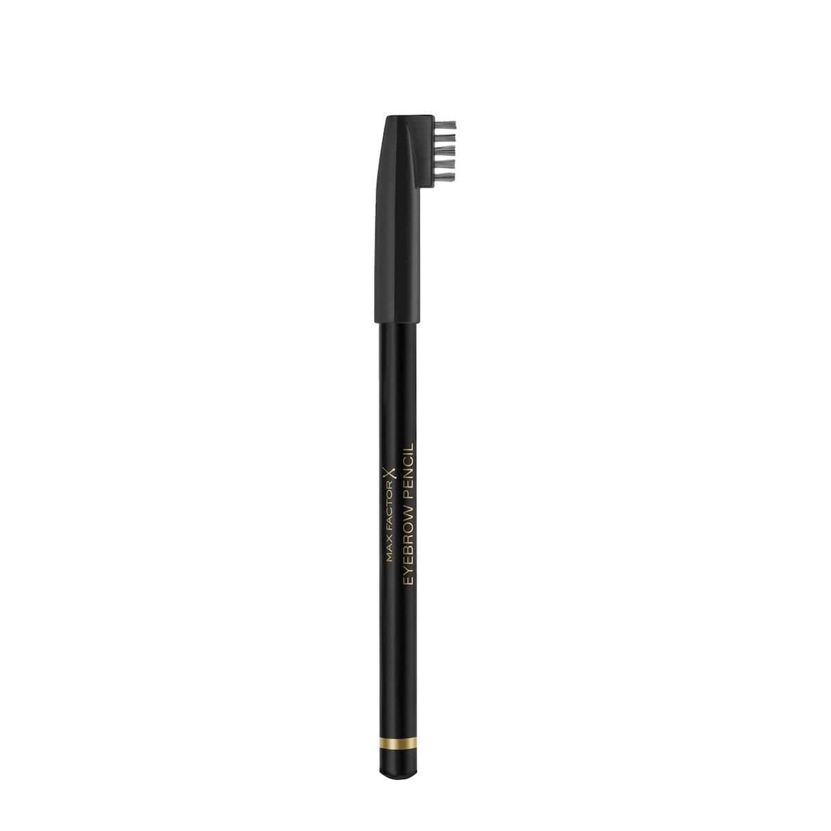 Max Factor, Eyebrow Pencil, kredka do brwi ze szczoteczką nr 001 – Ebony, 1 g