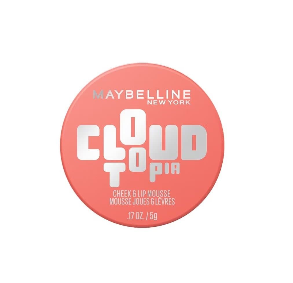 Maybelline Cloud Topia 05 Coral Illusion – róż i pomadka 2w1, koralowa