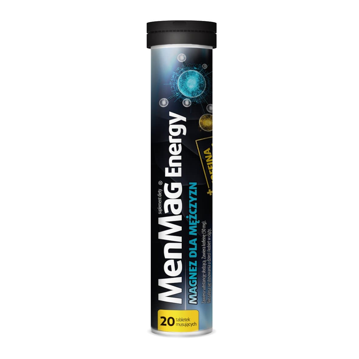 Menmag Energy, suplement diety, 20 tabletek musujących