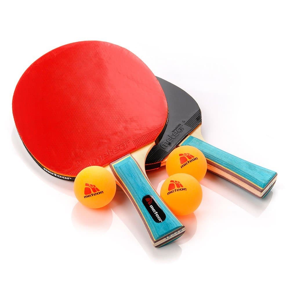 Meteor, Zestaw do tenisa stołowego Zephyr 1, 2 rakietki + 3 piłeczki