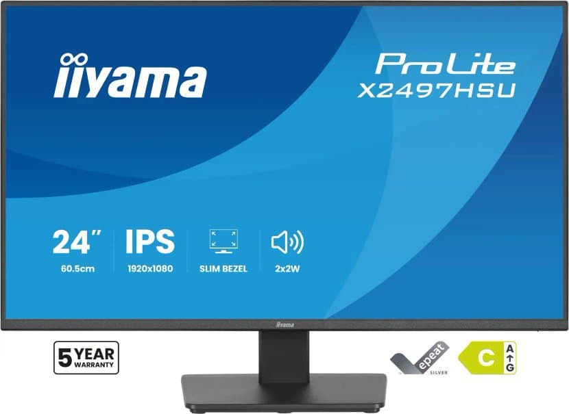 Monitor iiyama ProLite X2497HSU-B1 23.8' FHD