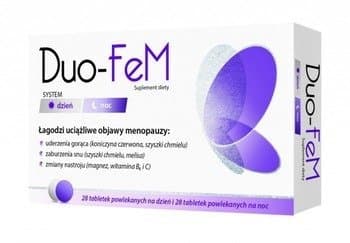 Suplement diety, Natur Produkt, Zdrovit Duo-Fem, 28 tabletek na dzień + 28 tabletek na noc
