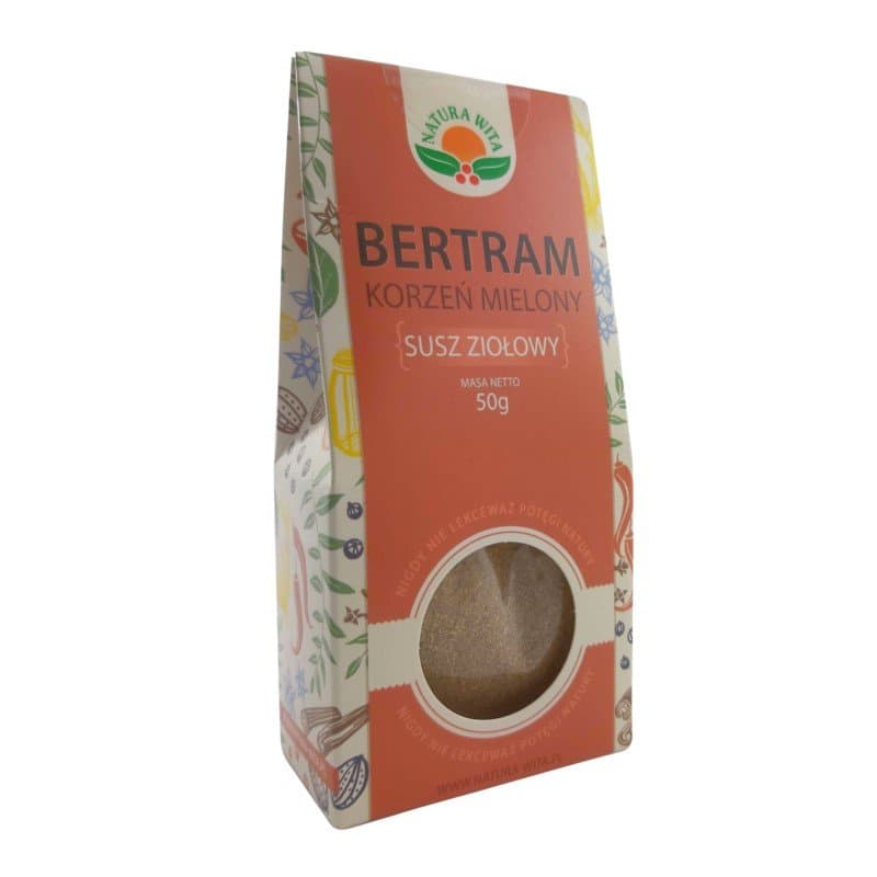 Natura Wita Bertram Korzeń Mielony Suplement diety, 50g