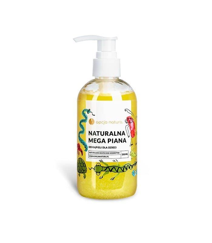 Naturalna Mega Piana, Do Kąpieli Dla Dzieci, Ecocert, 250 Ml, Opcja Natura