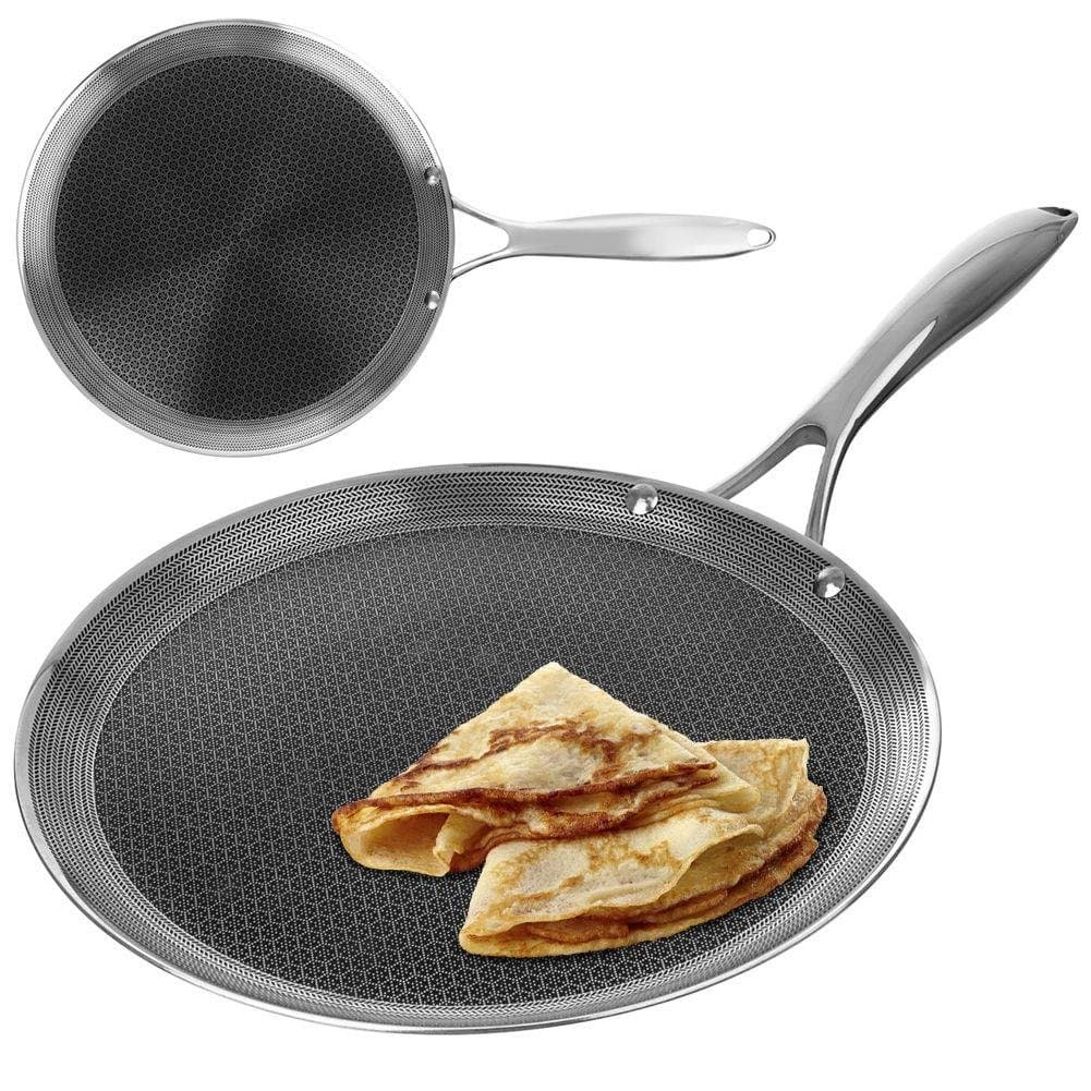 Orion Patelnia do naleśników stalowa nieprzywierająca premium COOKCELL HYBRYD 29 cm