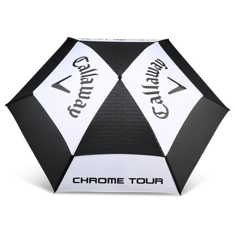 Parasol golfowy CALLAWAY Tour Authentic Double Canopy 68 cali (czarno-bialy)