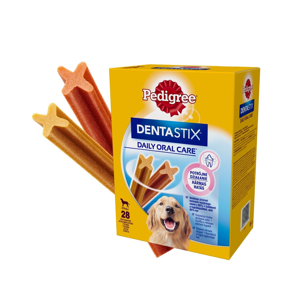 PEDIGREE DentaStix przysmaki dentystyczne dla psa duże rasy 28 szt.