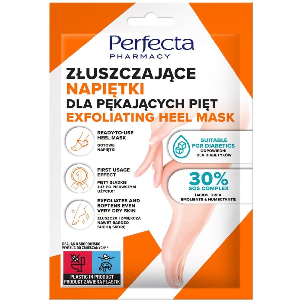 Perfecta Pharmacy Złuszczające napiętki dla pękających pięt