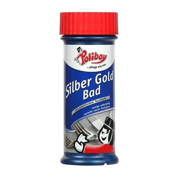 Płyn do czyszczenia złota i srebra POLIBOY Silber Gold Bad, 375 ml