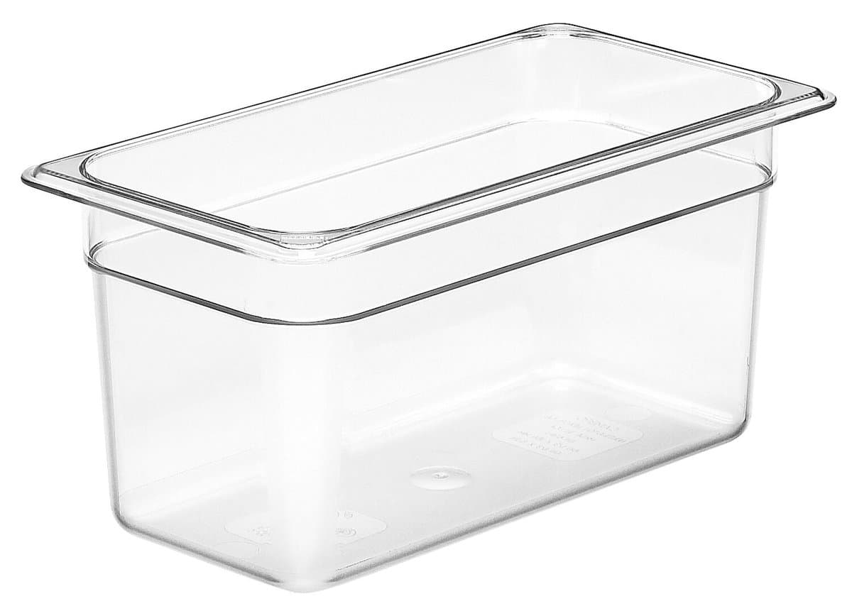 Pojemnik Camwear GN 1/3 z poliwęglanu, Cambro, GN 1/3, 5,3L, transparentny, 325x176x(H)150mm