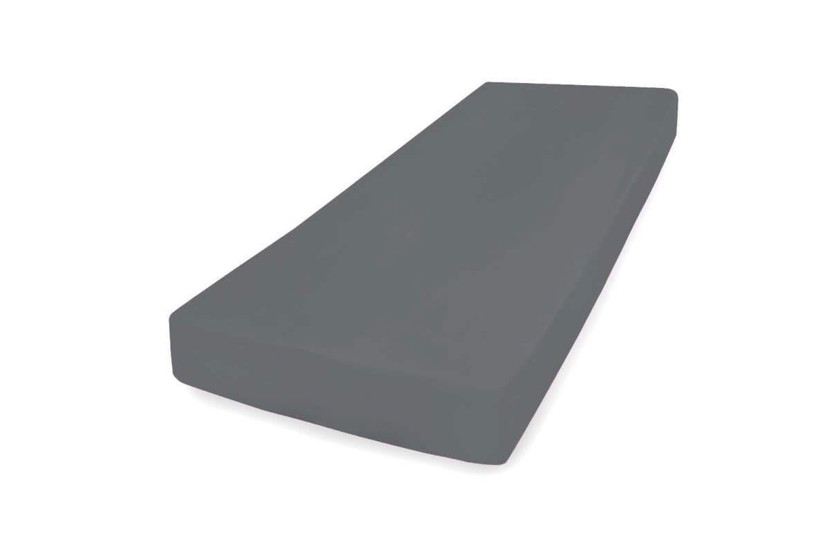 Prześcieradło jersey z gumką 120x200 popielate ciemne Jersey 4