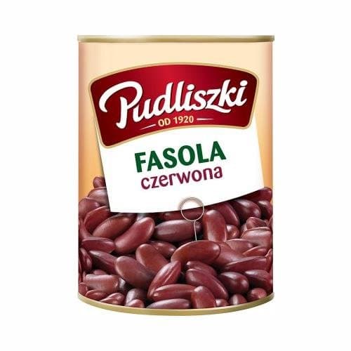 Pudliszki fasola czerwona red kidney 400g