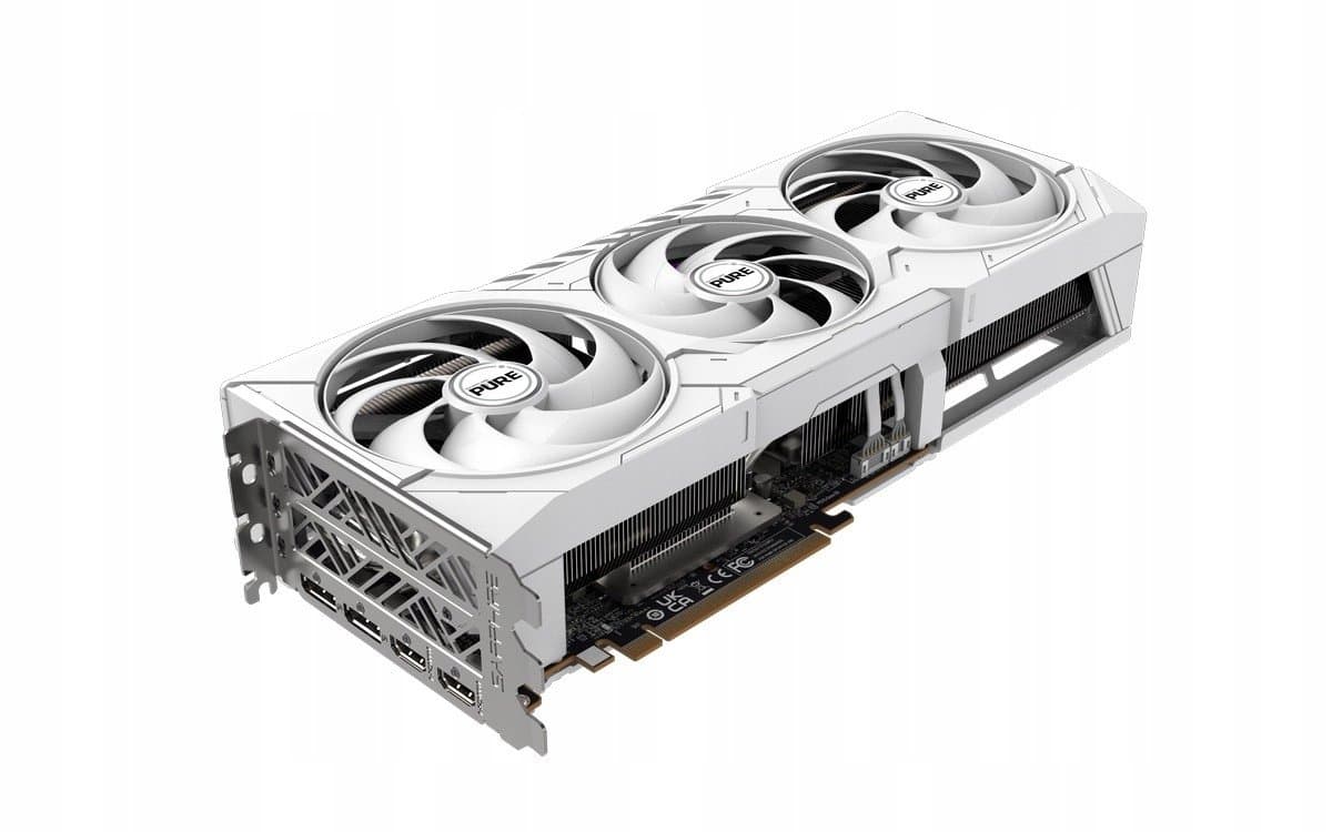 Radeon SAPPHIRE RX 9070 XT PURE GAMING OC White 16GB GDDR6