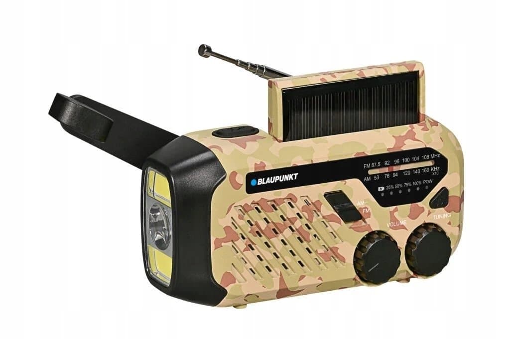 RADIO SOLARNE TURYSTYCZNE SIECIOWO BATERYJNE Blaupunkt ER10 DYNAMO ER10DC