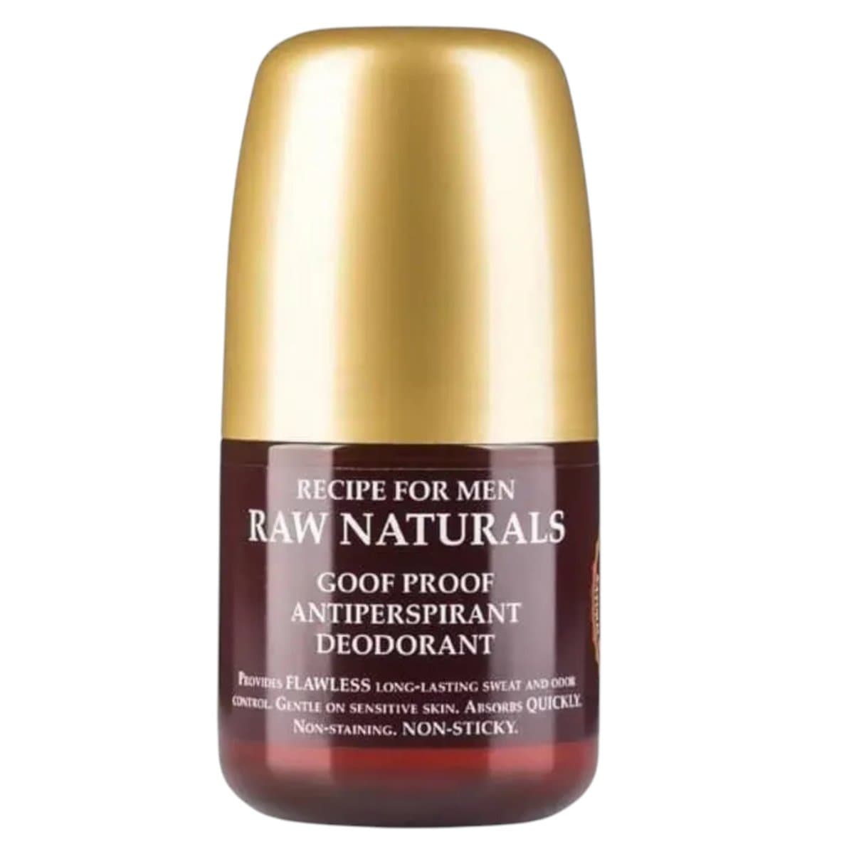 Raw Naturals, Goof Proof, Przeciw podrażnieniom, Antyperspirant, Dla mężczyzn, 60 ml