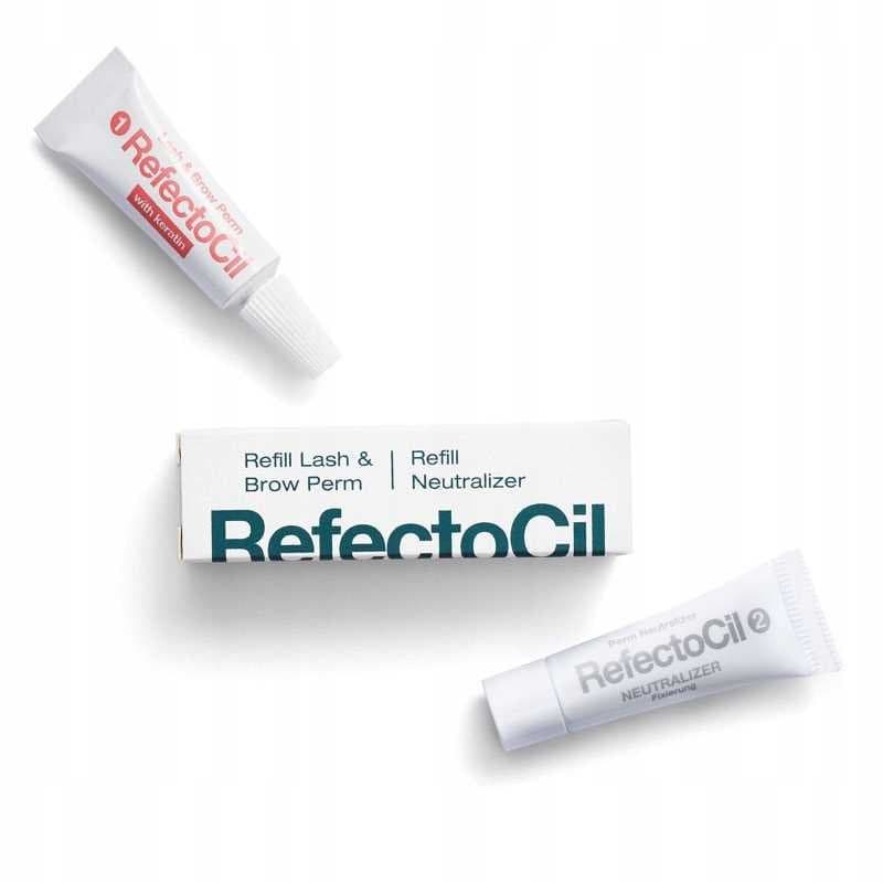 Refectocil, Duo, Podkręcenie Lifting Brwi Rzęs, Perm/Neutral., Rose
