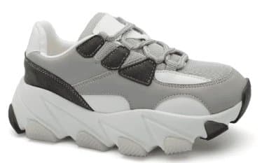 RUNNERBOSS DAMSKIE BUTY SZARE SPORTOWE NISKIE 38 JWG