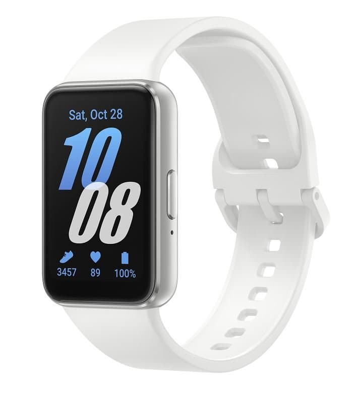 Samsung, Monitor aktywności Galaxy Fit3, AMOLED 1,6 cala, srebrny