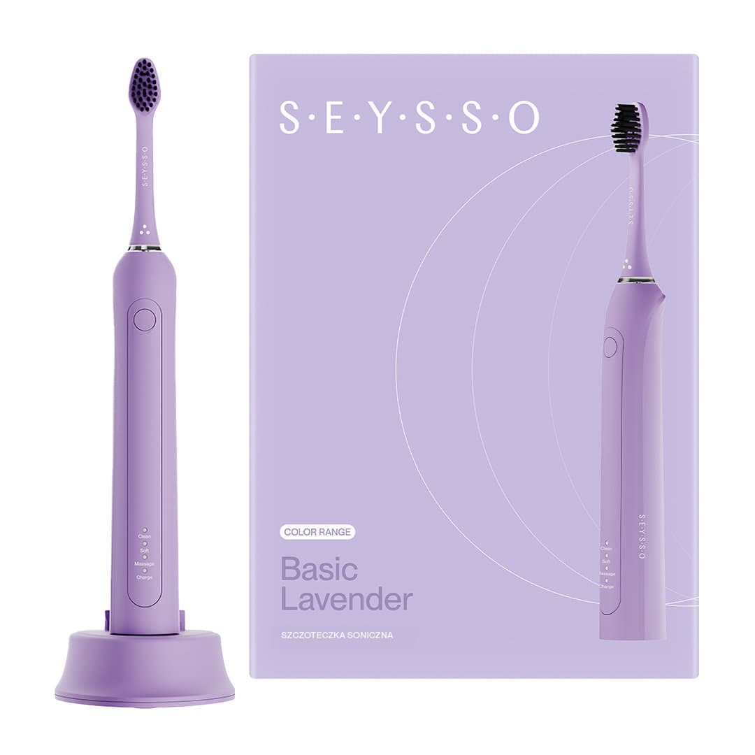 Szczoteczka soniczna SEYSSO Basic Lavender
