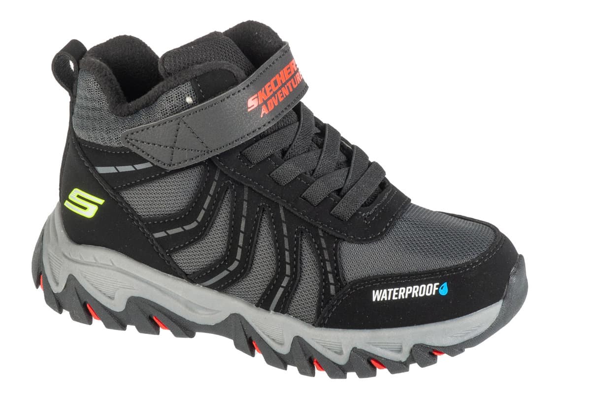 Skechers Rugged Ranger - Storm Trail 406412L-BKRD, dla chłopca, buty zimowe, Czarne