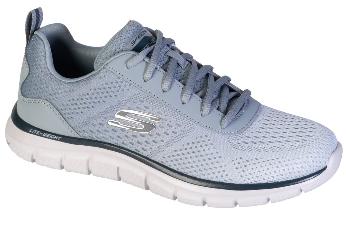 Skechers Track - Ripkent 232399-LTGY, Męskie, buty treningowe, Szary