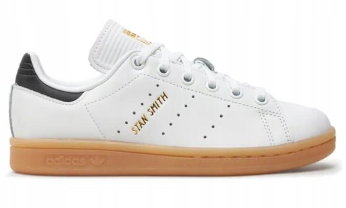 Skórzane buty młodzieżowe Adidas Stan Smith J rozmiar 35,5