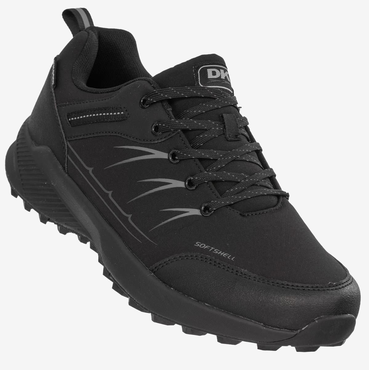 Sneakersy Męskie Buty Sportowe Czarne DK Squaro VB17185 Czarny 43