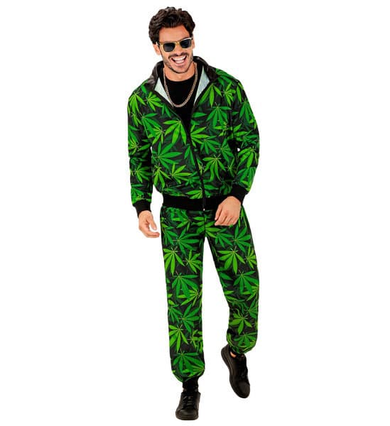 STRÓJ DRES MARIHUANA-XL
