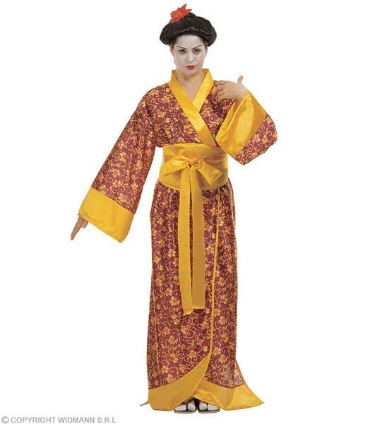 Strój Profesjonalny Geisha Złota-S