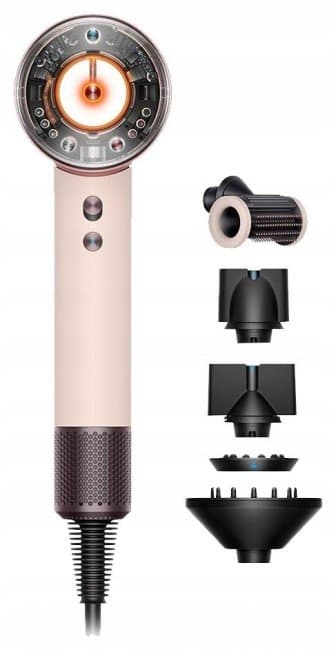 Suszarko do włosów Dyson Supersonic Nural Straight+Wavy Pastelowy róż/Różowe złoto