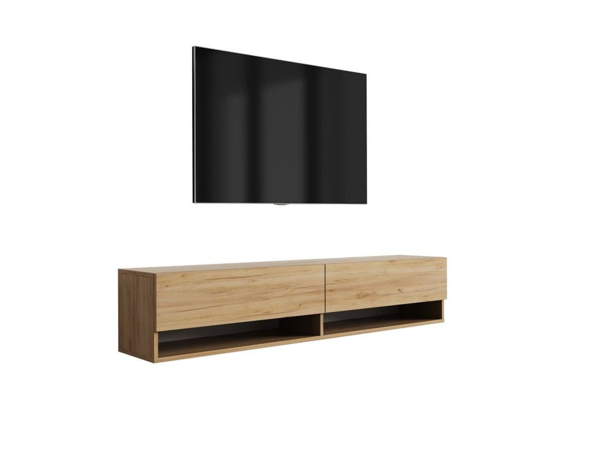 Szafka RTV Dąb Craft, 170 × 32 × 34 cm