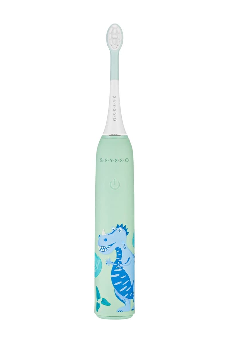 Szczoteczka soniczna SEYSSO Kids Dinosaur Blue dla dzieci 3+