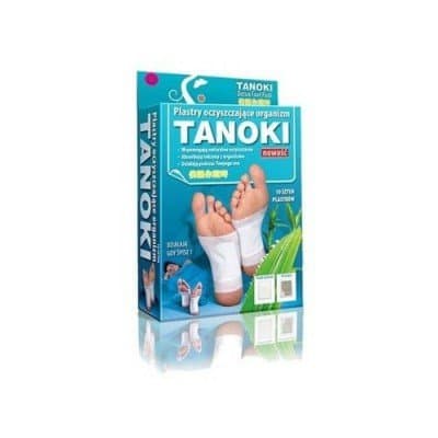 Tanoki Plastry oczyszczające na stopy, 10 szt.