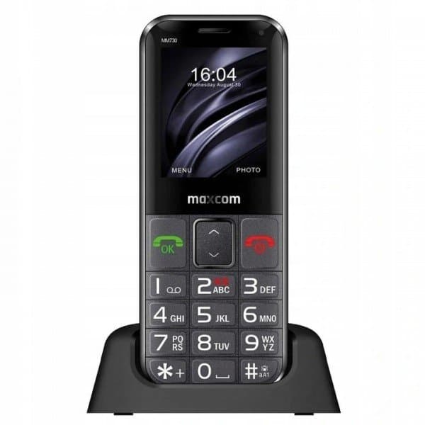 Telefon komórkowy Maxcom Comfort MM730 z stacją ładującą