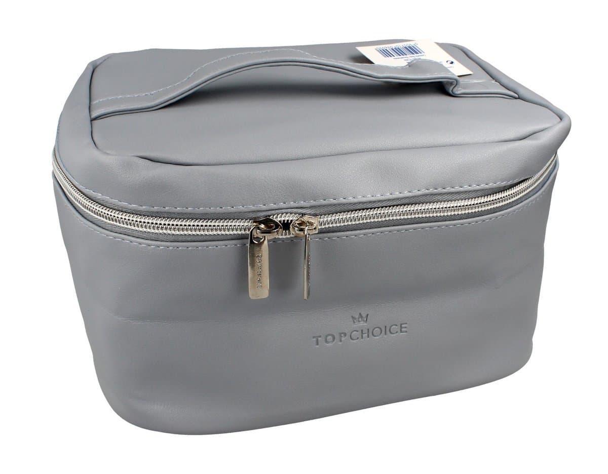 Top Choice, kosmetyczka damska leather, 1 szt.