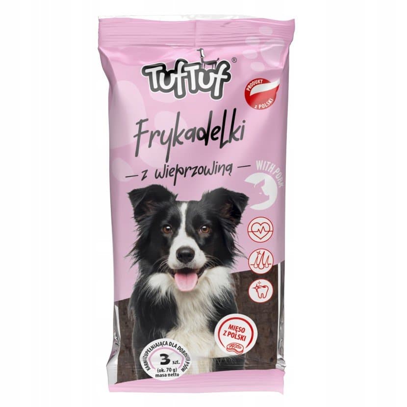 TUF TUF FRYKADELKI WIEPRZOWE 3szt.