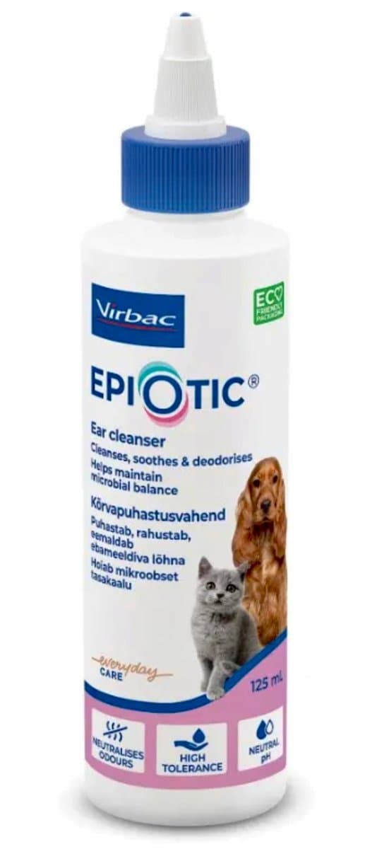 VIRBAC EPI-OTIC Płyn do pielęgnacji uszu dla psa i kota 125ml