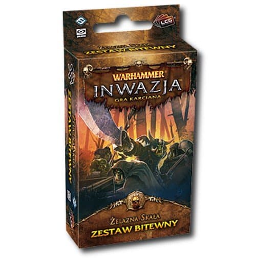 Warhammer Inwazja: Żelazna Skała, gra karciana, zestaw bitewny, dodatek do gry, Galakta