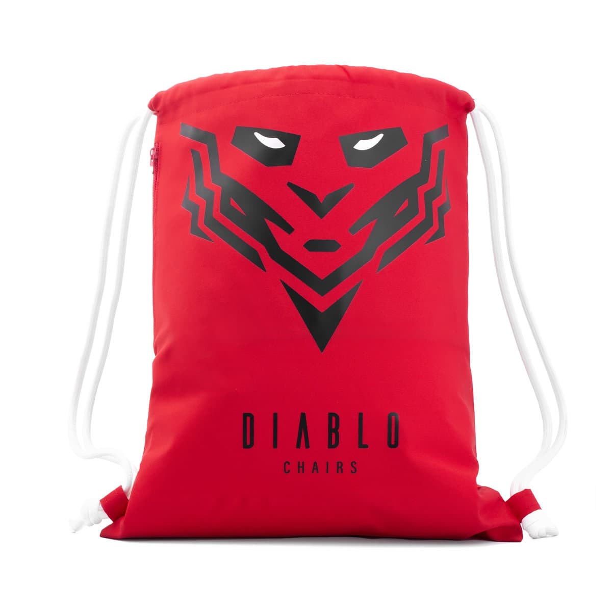Worko-plecak DIABLO CHAIRS z kieszenią Worek Plecak Gadżet dla graczy czerwony