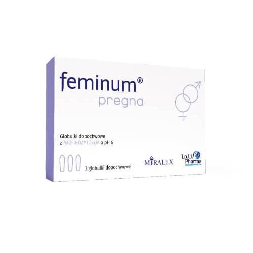 Wyrób medyczny, Feminum Pregna globulki dopochwowe, 3 sztuki